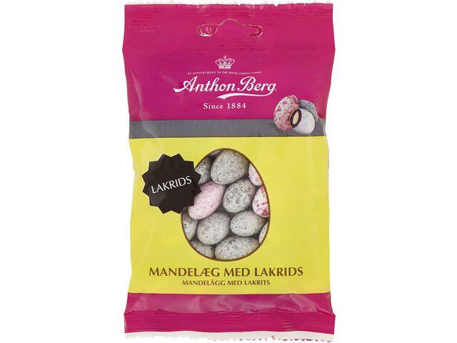 Mandelägg Anthon Berg Lakrits 80g