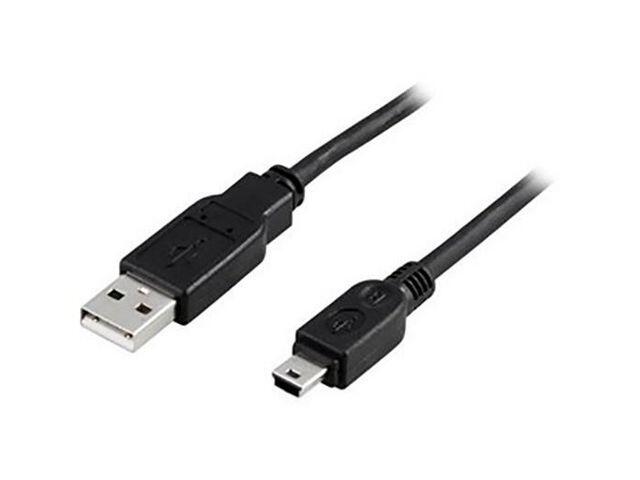 Kabel Deltaco USB - Mini USB 2m