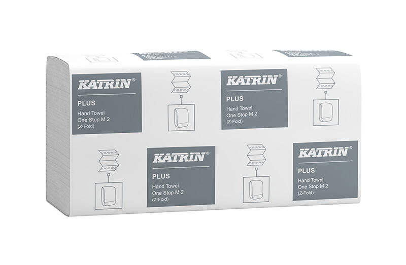 Pappershandduk Katrin Plus Z-Vikt One-Stop M2 21fp