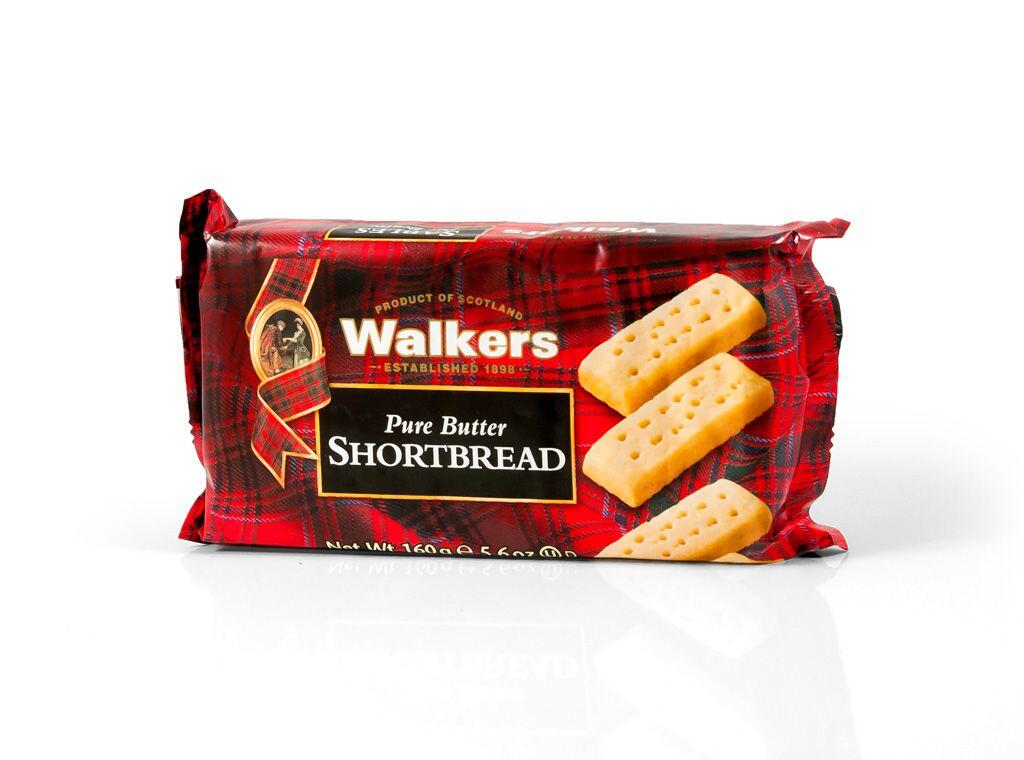 Shortbread Walkers Fingers Cel 160g 24st