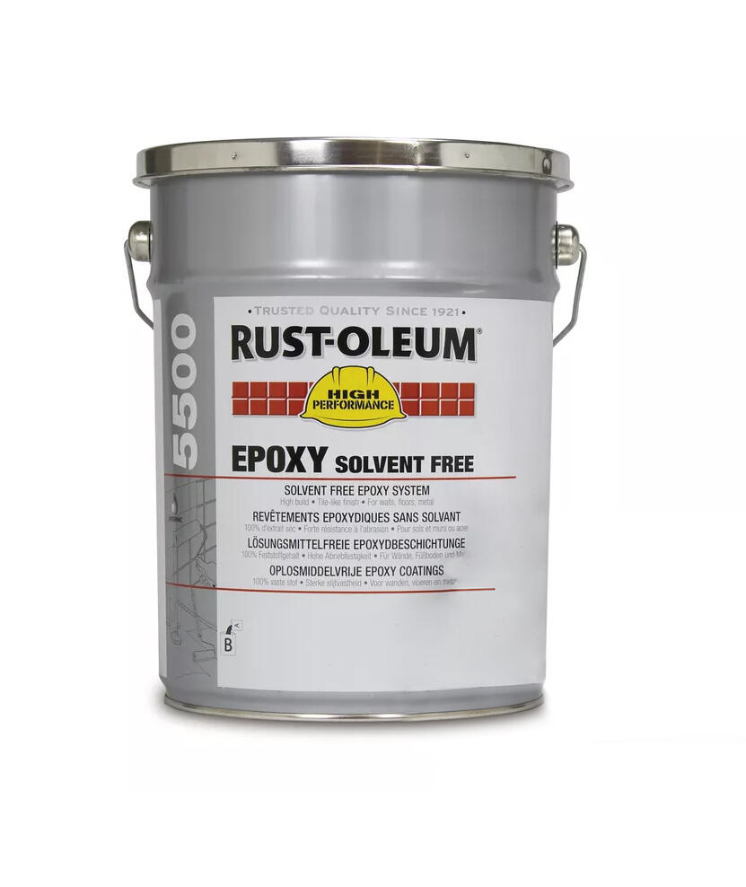 Epoxifärg Rust-Oleum Lösningsmedelsfri Blå 2.54L