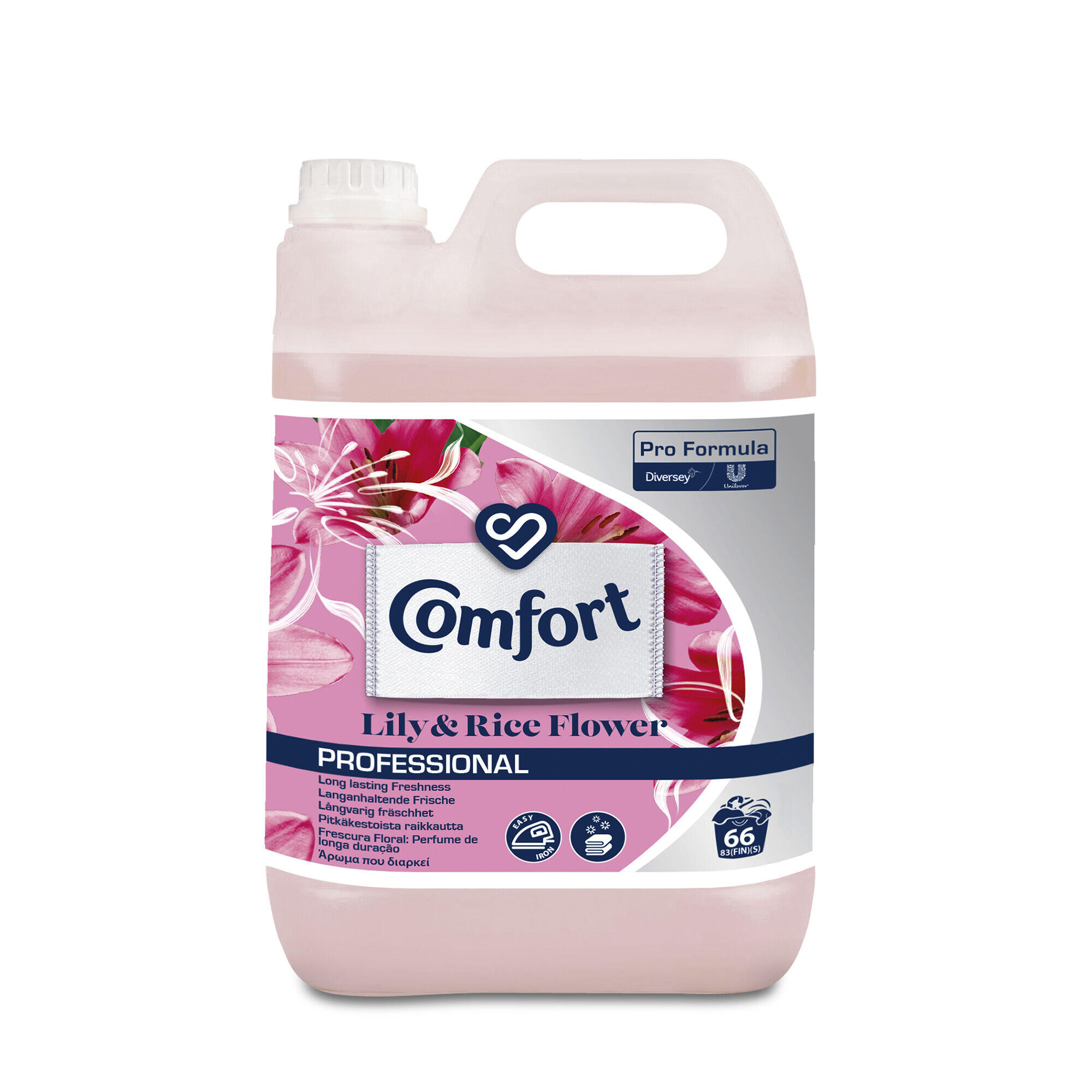 Sköljmedel Comfort Pro Formula Lily and Rice Flower 5L