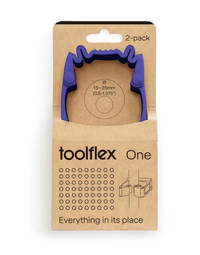 Redskapshållare Toolflex One Lila 2-pack