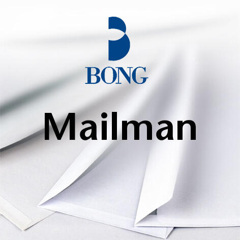 Kuvert Bong Mailman C4 PS Vit 500st