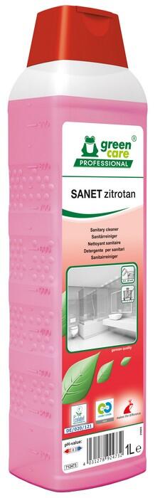 Sanitetsrent Green Care Sanet Zitrotan 1L