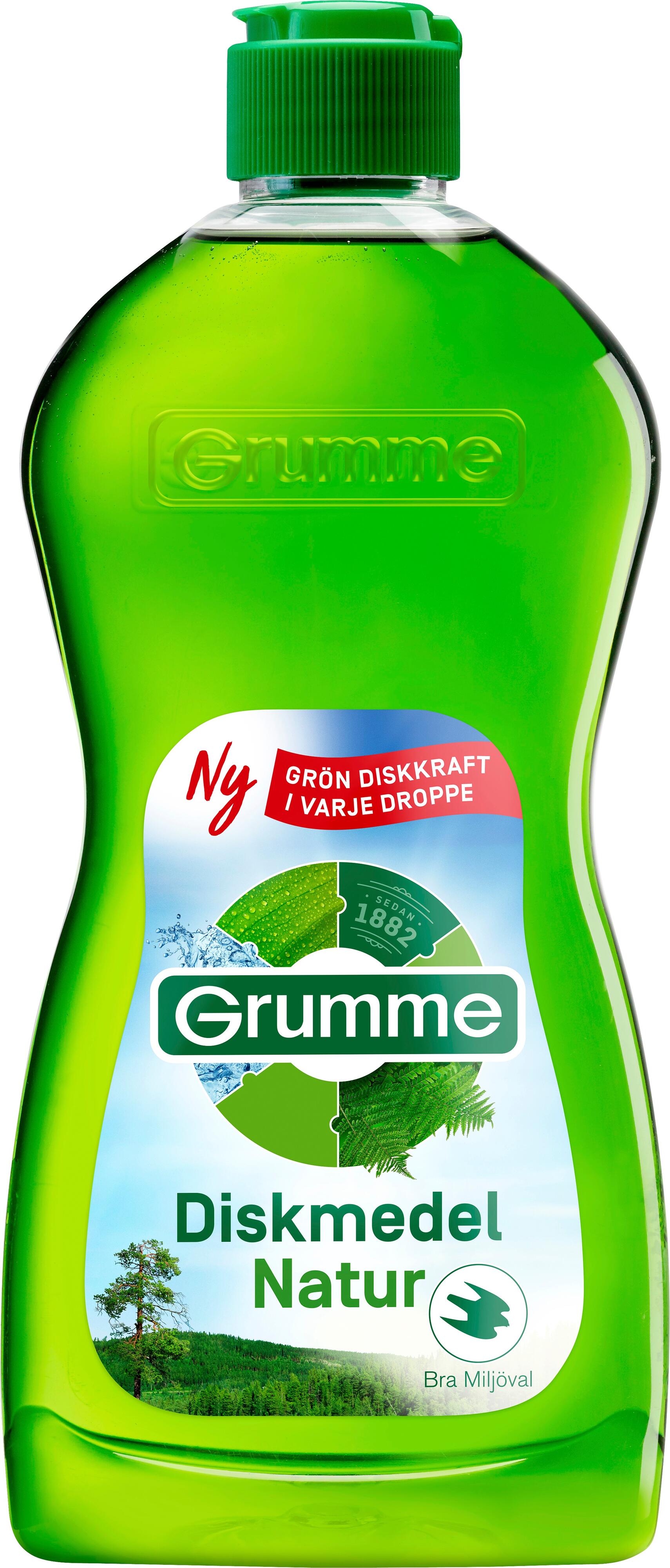 Diskmedel Grumme Natur Naturlig Doft 500ml