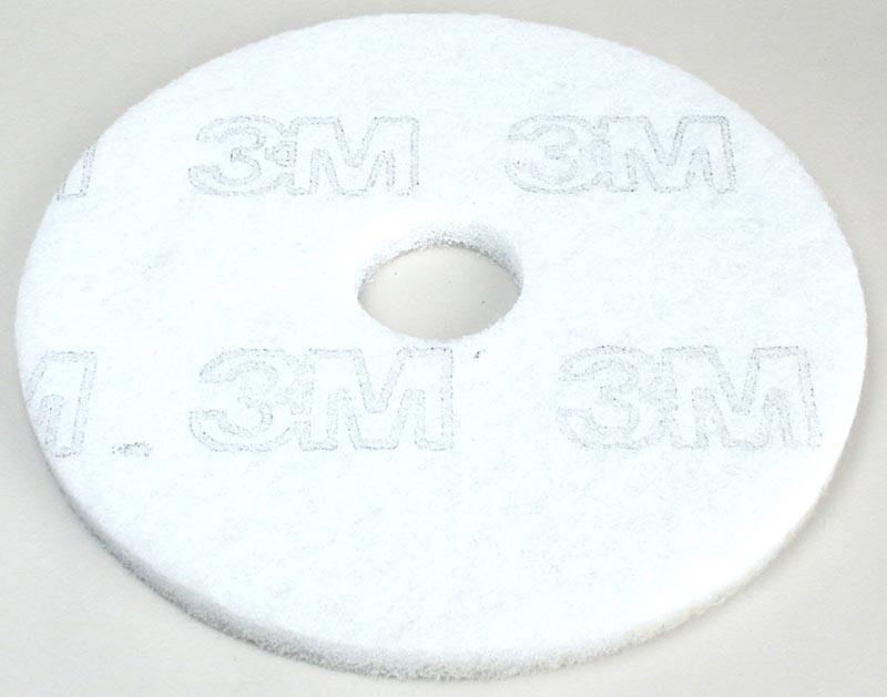 Golvvårdsrondell 3M Vit 17 Inch