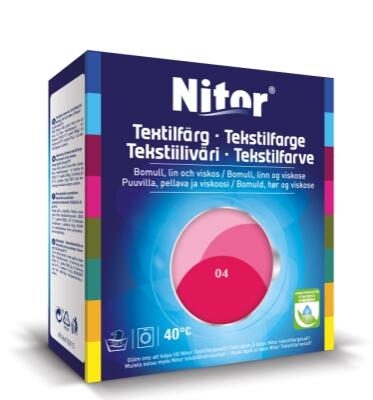 Textilfärg Nitor Fuchsia 04