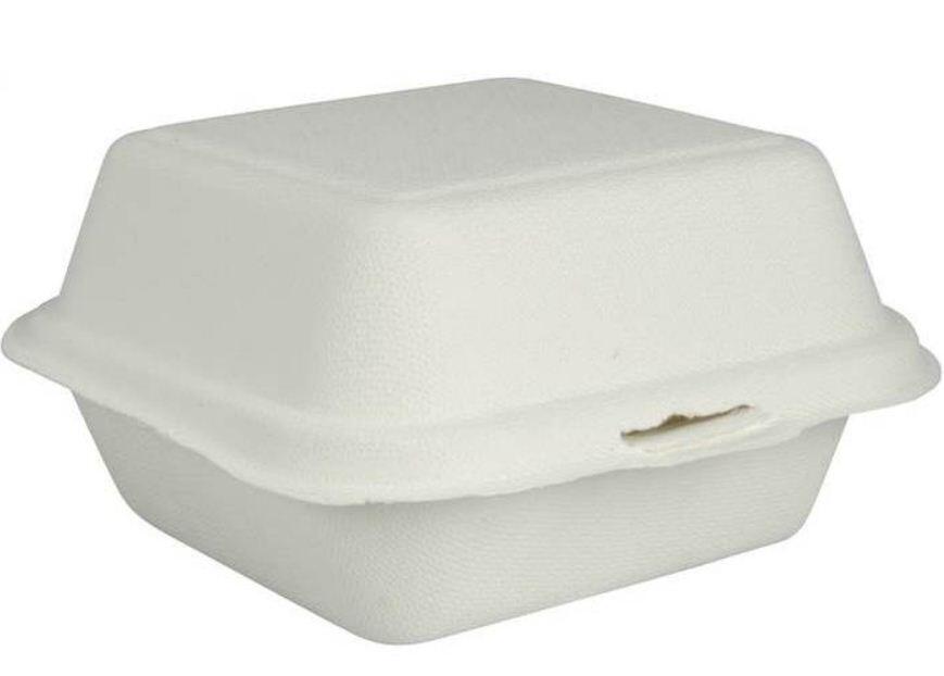 Hamburgerbox Abena Bagasse 153x147x82mm 50st