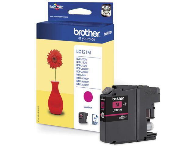 Bläckpatroner Brother LC121M Magenta