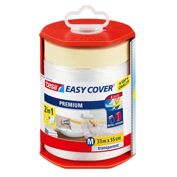 Refill med Skyddspapper Tesa Easy Cover 18cmx25m 4364