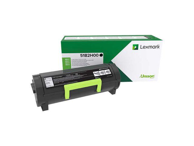 Toner Lexmark 81B2H00 Svart