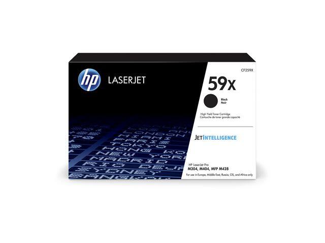 Toner HP CF259X 59X Svart